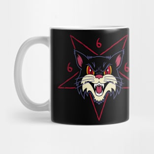 Satanic Cat Mug